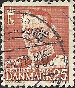 DENMARK -  #321 - Used - SCV-0.25