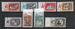 Hungary - Sc# C176 - C183 MNH / IMPERFS       -       Lot 0124072