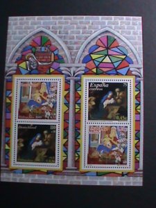 ​SPAIN 2001 SC#3124a CHRISTMAS PAINTING VIRGIN & THE CHILD-S/S MNH VERY FINE