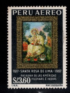 Peru  Scott C215 Used Santa Rosa de Lima stamp