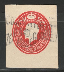 NEW ZEALAND Postal Stationery Cut Out A17P20F21396-