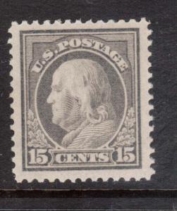 USA #418 VF/NH **With Certificate**