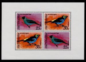 Surinam C60a MNH Birds