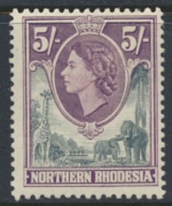 Northern Rhodesia  SG 72 SC# 72 MLH  see detail and scans