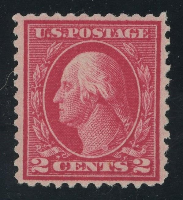 USA 500 - 2 cent Washington Type Ia - Perf 11 Flat Plate - VF Mint Regummed