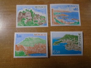 Monaco  #  1138-39/1146/1152  MNH