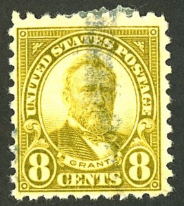 U.S. #589 USED