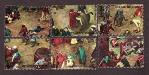 Belgium # B816-B821 Mint!