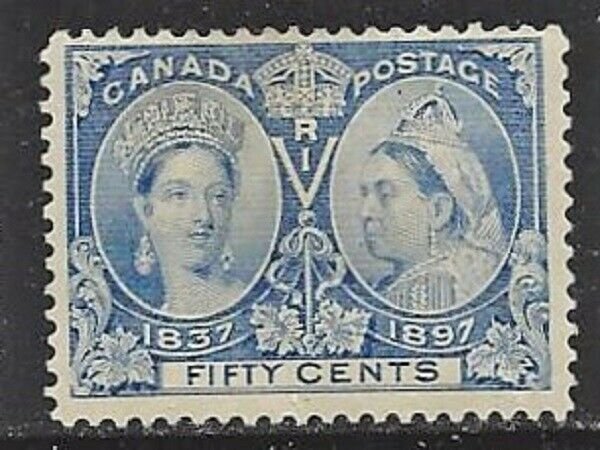 Canada 60 OG 50-cent Jubilee CV$375