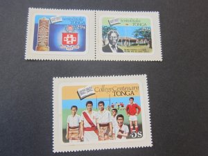 Tonga 1982 Sc 521-523a set MH