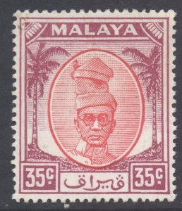 Malaya Perak Scott 125 - SG143, 1950 Sultan 35c MH*