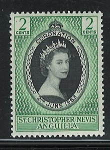 St. Christopher Nevis Scptt 119 MNH!