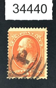 US STAMPS # 214 USED $50 LOT #34440