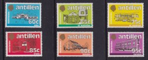 Netherlands Antilles #515-520  MNH  1984 government buildings