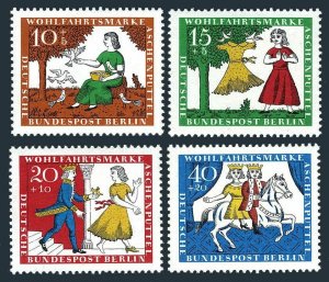 Germany-Berlin 9NB33-B36,MNH.Michel 266-269. Fairy tale Cinderella,1965.