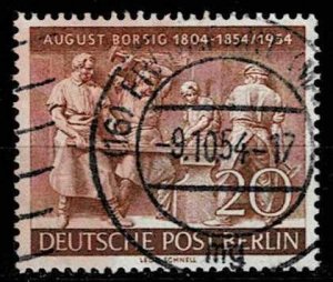Berlin 1954,Sc.#9N107,111,112 used