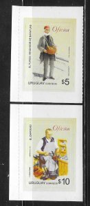 Uruguay 2010 Occupation jobs Self-adhesive MNH A140