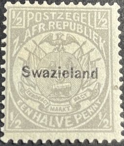 SWAZILAND # 1-MINT/HINGED--SINGLE--GRAY--1989(LOTA)