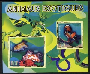 BENIN - 2014 - Exotic Animals #2 - Perf 2v Sheet - MNH - Private Issue