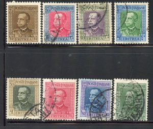 Eritrea #150-7, Mint and Used.