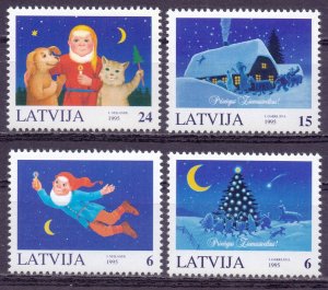 Latvia. 1995. 416-19. Christmas. MNH.