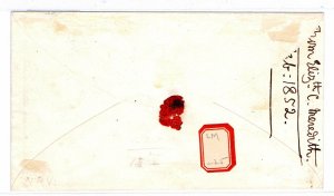 US 15l13 Blood's Despatch US 11A on cover blue Philadelphia cancel 1851 ...