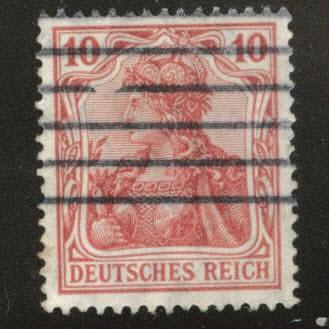 Germany Scott 83 Used 1905 Germania wmk 125