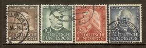 Germany, Scott #B334-B337, Welfare Organization Issues, Used