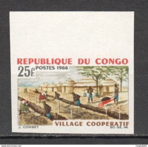 Fr431 Imperf 1966 Congo Agriculture Michel #85 St Mnh