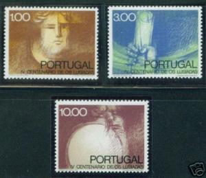 PORTUGAL Scott 1164-1166 MNH** 1972 Camoens set CV$3.20