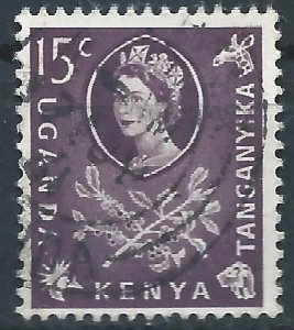 KUT 1960 - 15c Elizabeth II - SG185 used