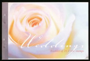AUSTRALIA 1775a MINT NH, 2002 PRESTIGE WEDDING BOOKLET