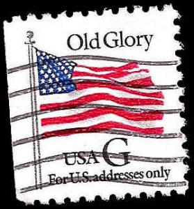 # 2883 USED G STAMP OLD GLORY