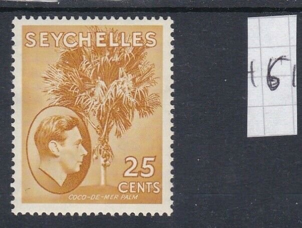 Seychelles 1938 Definitive 25c MH CV £50.00 (2 scans)