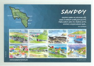 Faroe Islands #477 Mint (NH) Souvenir Sheet
