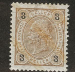 Austria Osterreich Scott 72a MH*