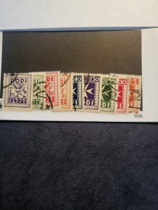 Stamps Rhodes Scott #J1-9 used