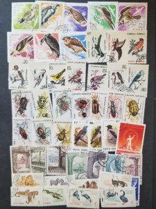 ROMANIA Vintage Stamp Lot Collection Used  CTO T5886