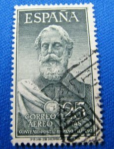 SPAIN  1953  -  SCOTT # C145     USED