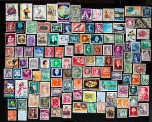 Worldwide Lot - 122 Stamps, Mint & Used, No Junk.