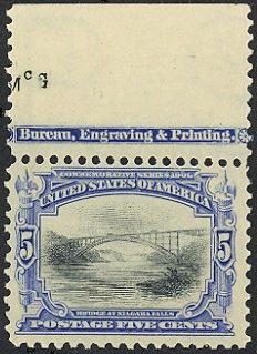 297 - Never Hinged 5c Pan Am Imprint Single