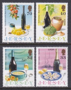 Jersey 1152-1155 MNH VF