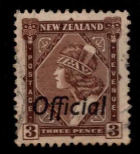 New Zealand Scott o66 Used Official overprint Used stamp