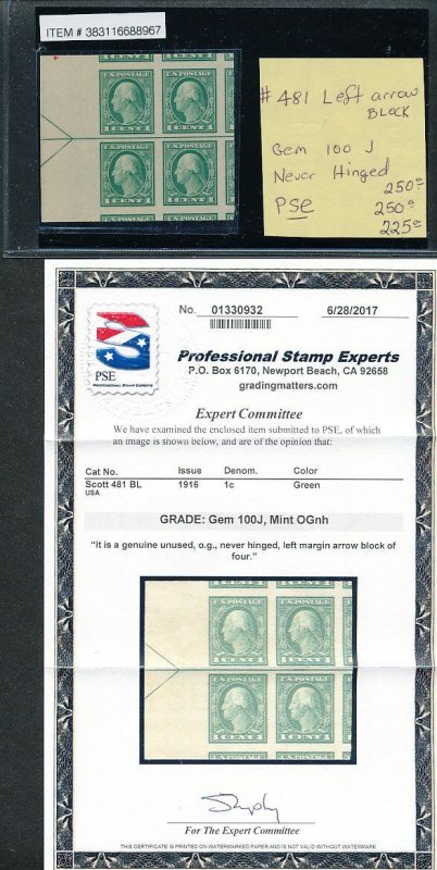 UNITED STATES – EXEPTIONAL MINT HIGH-GRADE EARLY 20th CENTURY SELECTION – 424078