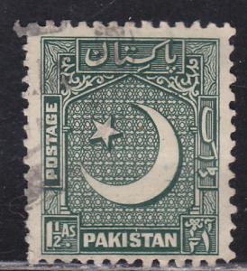 Pakistan 48 Coat of Arms 1949