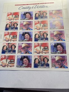 Scott 2771-2774 full sheet 20 stamps plate # (S111111) M NH OG ach