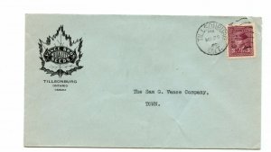 Vance Brothers Quality SEEDS 1946 duplex advertising cover Canada