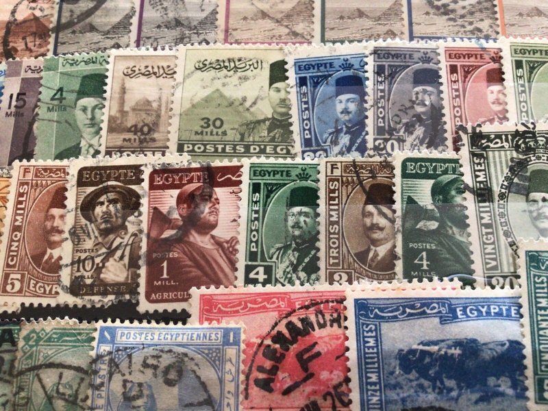 Egypt Vintage used  Stamps  Ref 63227 