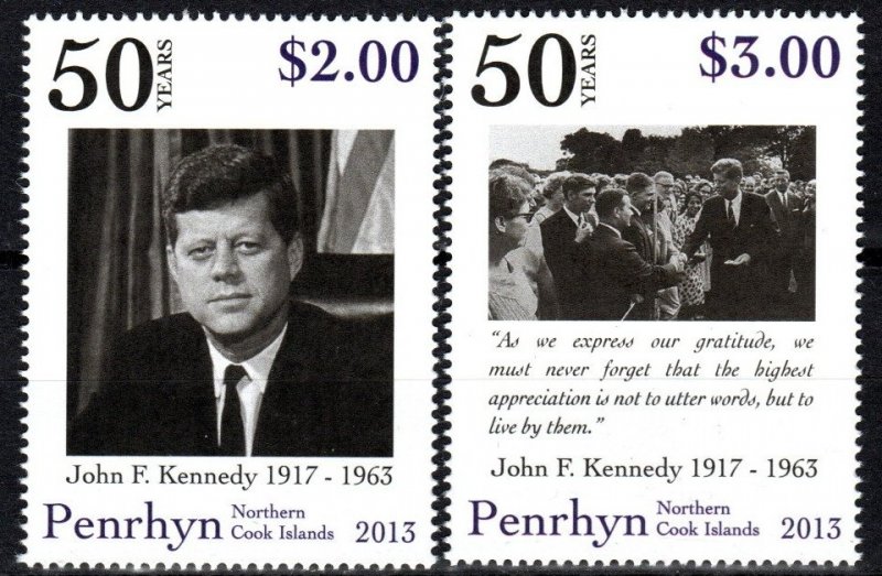 Penrhyn Island #519-20   MNH  CV $8.25 (X340)