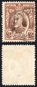 Southern Rhodesia BF13 Two pounds Brown and Brown